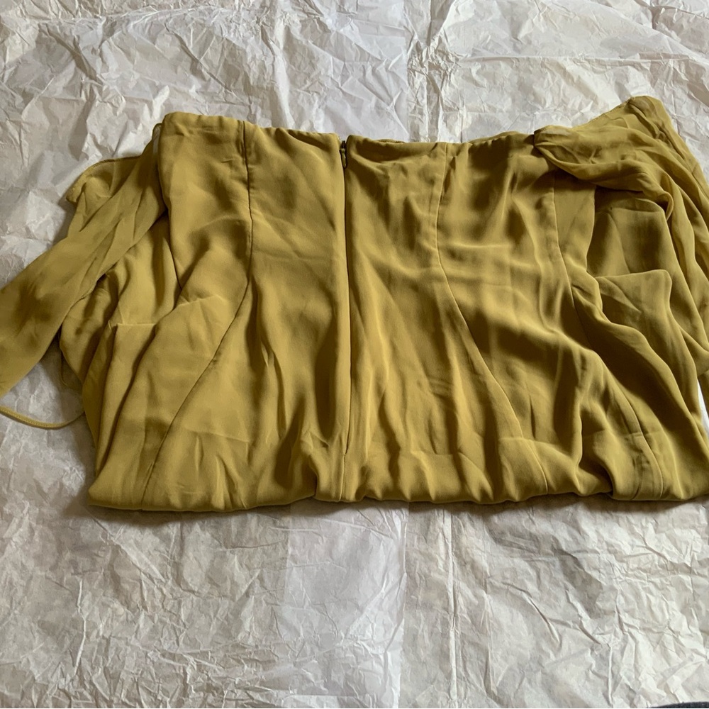 ‘Naomi' Olive Halter Midi Dress - Picture 14 of 17